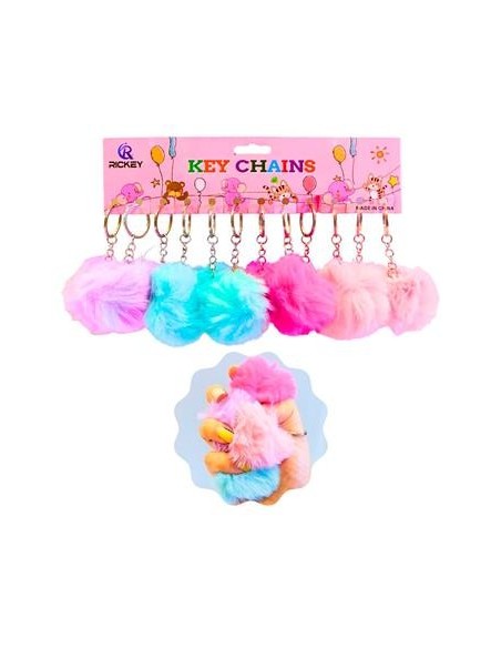 Llavero Pompom Col. Surt 25758 Col01