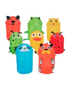 Cesto Tela Tubo Guarda Juguetes Animales Vs Mod. Fd2272330 408-0026 Fay02