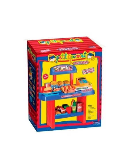 Fast Food 40 Piezas C/scanner C/luz  Caja P.gourmet 2003 Lio01