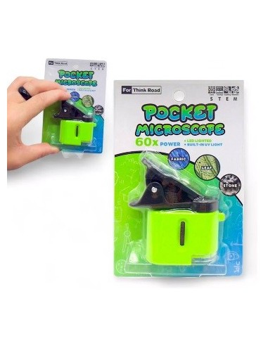 Microscopio Mini En Blister Iktech014/iktech015 Isa01
