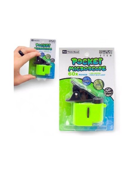 Microscopio Mini En Blister Iktech014/iktech015 Isa01