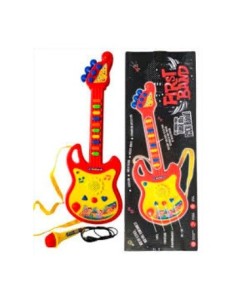 Guitarra 45cm C/microfono Musical Caja Fd35719 340-0029 Fay02