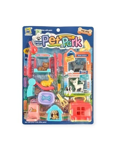 Set Parque De Mascotas Blister 44420 Amc01