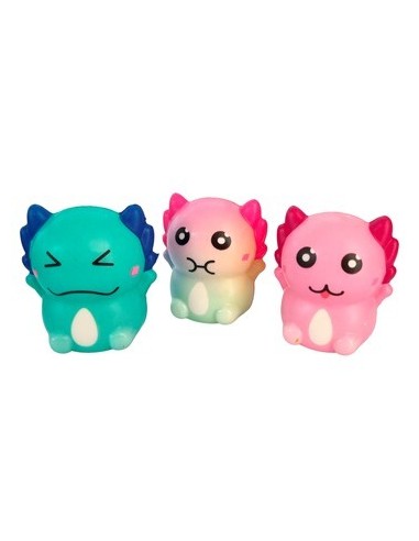 Squishy Animales Divertidos 15x7 En Bolsa Axolotl 55671 Seb01