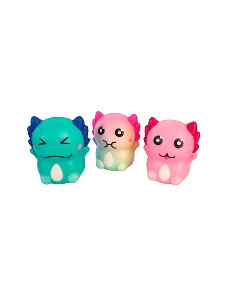 Squishy Animales Divertidos 15x7 En Bolsa Axolotl 55671 Seb01