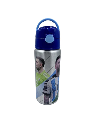 Botella 600ml Aluminio C/ Sorbete Silicona Afa Af034 Ck01