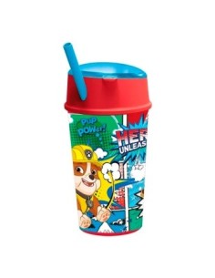 Vaso Portacereal Paw Patrol Varon C/bombilla Pw207 Ck01
