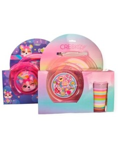 Set Plato + Bols + Vaso Plast. Nena Si494/ck606 Ck01