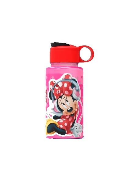 Botella Plast. Minnie 500ml Flip Top01minnie060 Bel01