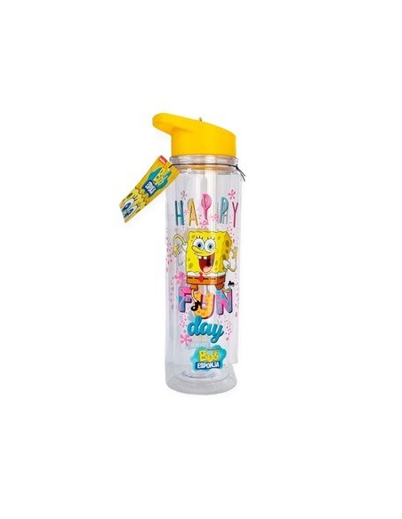 Botella 500ml Acrilico C/tapa Pico Bob Esponja Nj800 Bj800 Ck01