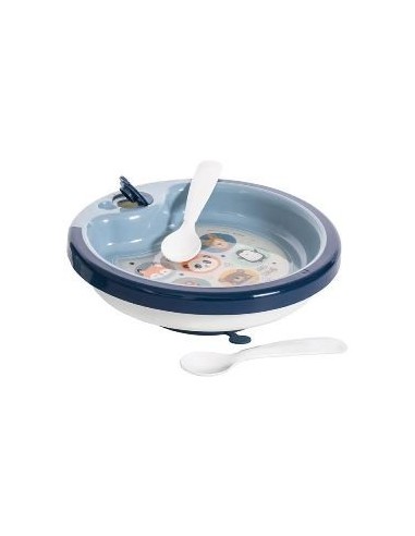Plato Termico Infantil Base C/ventosa Rosa/azul 9308/9324 Sie01