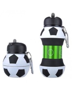 Botella 550ml Silicona Plegable Futbol 4945930-4945969 Bar02