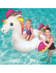 Flotador Unicornio Kawaii Chico 150x117cm Bestway Caja 5903 41114 Gtm Ims02 (b8)