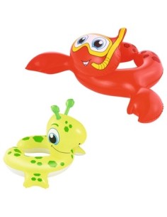 Salvavidas 60x53cm Criaturas Del Mar Bestway 3914 36112 Gtm Ims02 (b36)