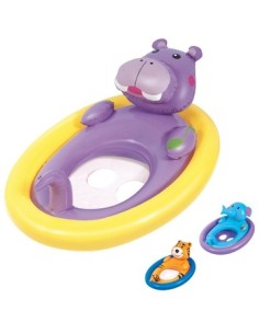 Asiento Animalito 81x56cm C/sonido Bestway 5939 34058 1866 Gtm Ims02 (b36)