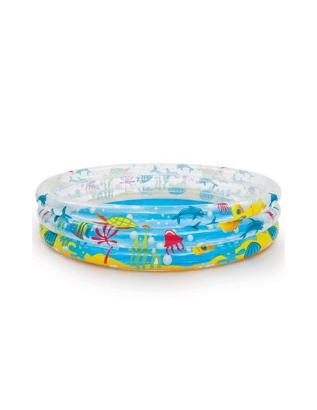 Pileta 3 Aros Mundo Marino 152x30cm Bestway 2122 51004 Gtm Ims02 (b12)