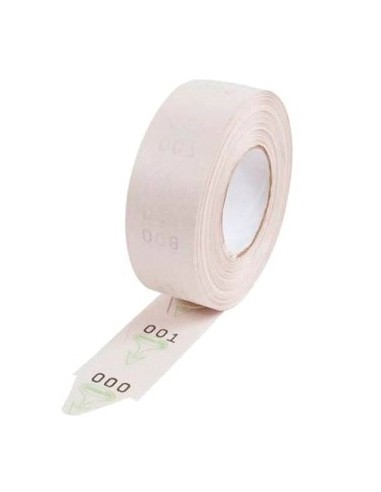 Rollo Numerado X1000 P/expendedor Sifap Turx1000 (b100)