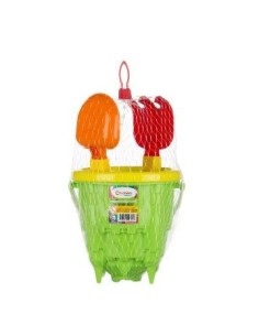 Balde C/cernidor Rastrillo Y Pala En Red 391 Chichess Lek01