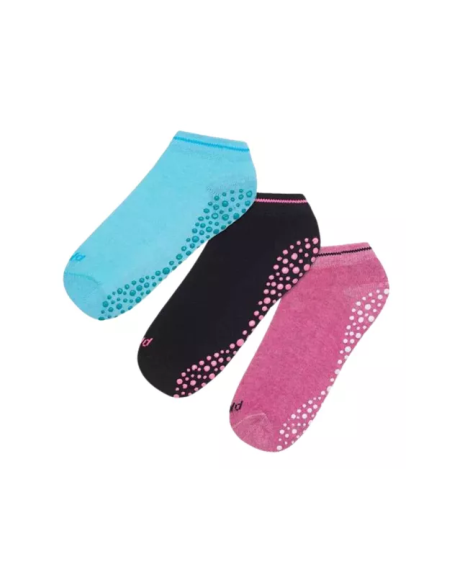 Soquete Mujer Antideslizante Algodon Mj-18 Flo02 (m)