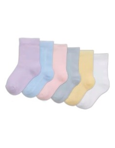 Media Bebe Basica Tramado Lisa Algodon/lycra Surtidos Floyd 64t1 Flo02 (b12)