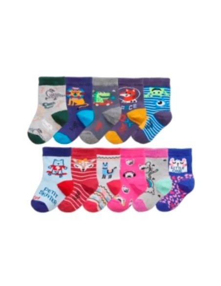 Media Bebe Algodon Y Lycra Surtido T00 59t00 Floyd Flo02 (b12)