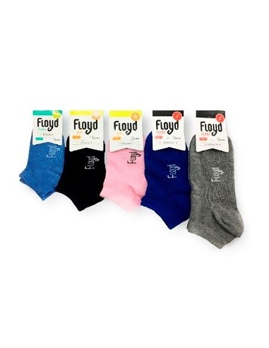 Soquete Nino Liso Surtido/bco T1 60t1 Floyd Flo02 (b12)