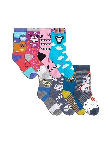 Media Nino Algodon Y Lycra Surtido T3 59t3 Floyd Flo02 (b12)