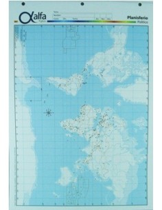 Mapa Planisferio Politico N.5 5140651 Alfa Gloss (b20)