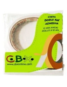 Cinta Adhesiva 12x10 Mts Doble Faz Df12x10 Cbx (b240)
