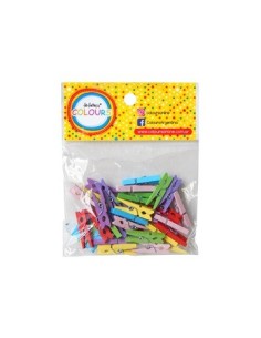 Broches Madera Color X36 3/3.5cm 20617 20619 Col01 (b12) (f)