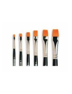 Pincel N. 12 Chato Pelo Cerda P57712 Lama (b12)