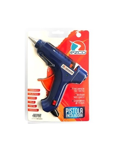 Pistola Encoladora P/silicona Gruesa Ezco Sk01