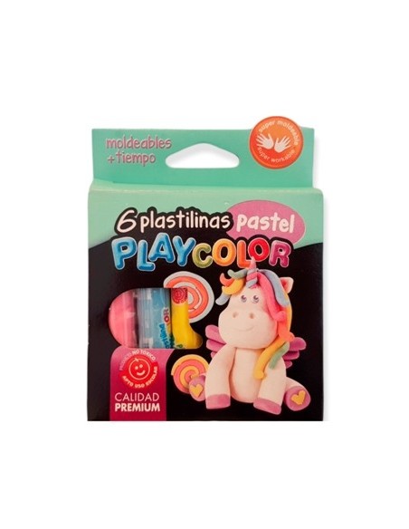 Plastilina X 6unid. Pastel Surt. 802002001554 Fai01