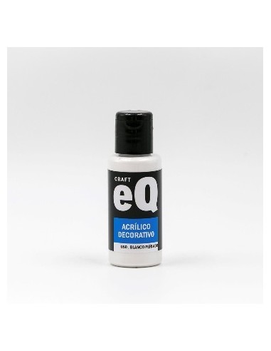 Acrilico Decorativo Blanco Perlado 050 50cc Eq Arte