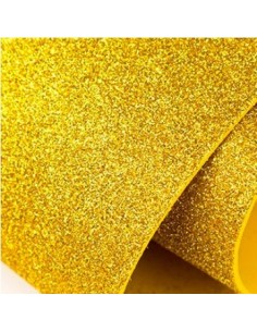 Goma Eva Glitter Dorada 9610 Sifap Corcholinea Pax Cbx Rexon Kob01 (b5/10)