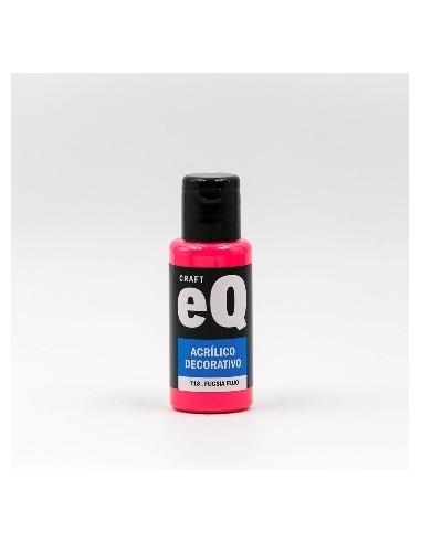 Acrilico Decorativo Fucsia Fluo 718 50cc Eq Arte