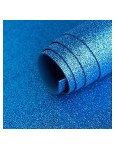 Goma Eva Glitter Azul Ge9703 Sifap Pax- Cbx Rexon Kob01 (b5/10)