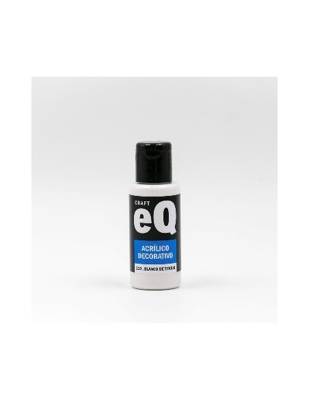 Acrilico Decorativo Blanco De Titanio 210 50cc Eq Arte
