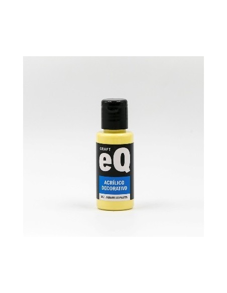 Acrilico Decorativo Amarillo Pastel 307 50cc Eq Arte