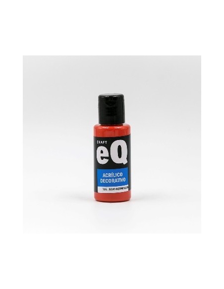 Acrilico Decorativo Rojo Bermellon 705 50cc Eq Arte