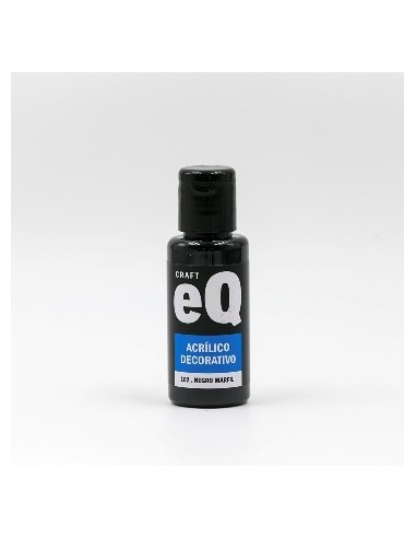 Acrilico Decorativo Negro Marfil 102 50cc Eq Arte