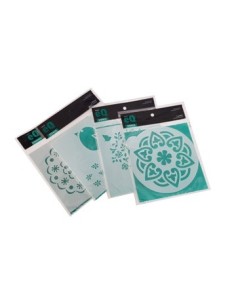 Stencil 15x15cm Surtidos Eq Arte