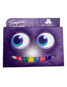 Tempera X 10 Color Surt. Acuarel 0009kitsur  000041 Mg01
