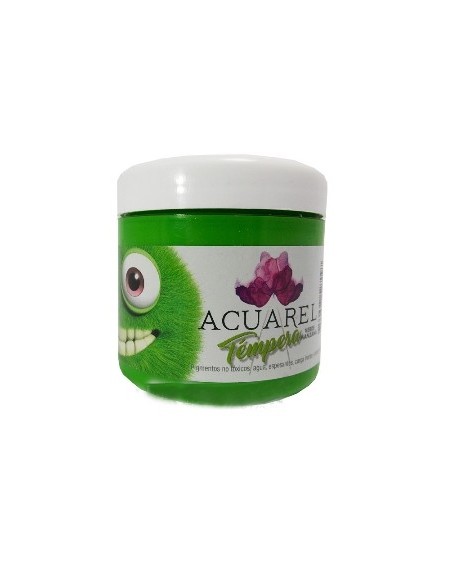 Tempera Pote Verde Acuarel 250grs 2500060 Mg01