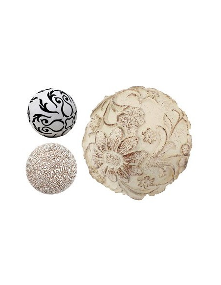 Esfera X1 10cm Resina Mod. Surt  B339/b342/b251/b29/b406  Jun02 (b16/3)