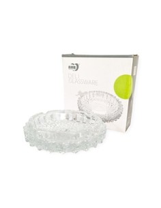 Cenicero Vidrio Rombos11 5x3 Cm D4184- D4169 Dec01 (b48)