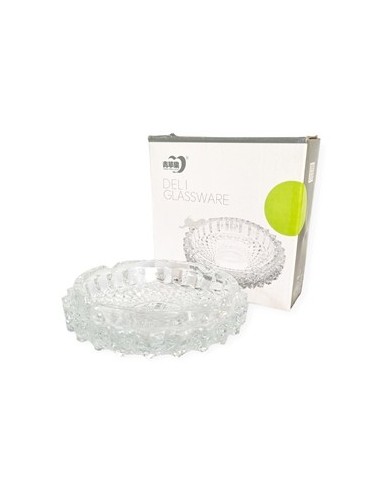 Cenicero Vidrio Rombos11 5x3 Cm D4184- D4169 Dec01 (b48)