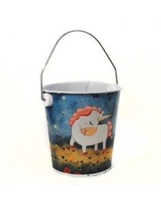 Balde Metal 10cm Estampado 4080 Fg01- Cbx (a)