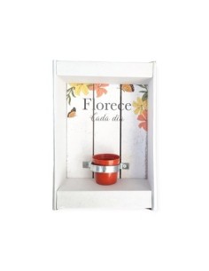 Porta Llaves  X4 C/maceta Primavera 1160 Decozu