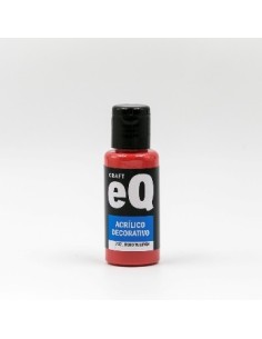 Acrilico Decorativo Rojo Tulipan 702 50cc Eq Arte